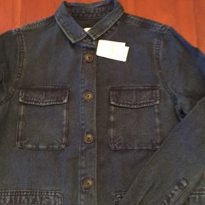 New with tags - JCrew jean shirt
